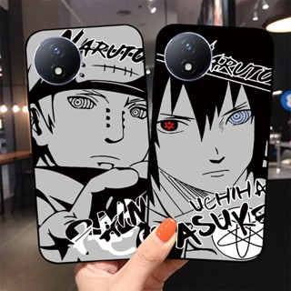 เคสโทรศัพท์มือถือ พิมพ์ลายนารูโตะ Sasuke Pain 3 มิติ สําหรับ Vivo Y11 2023 Y02A Y02 4G