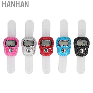 Hanhan Finger Counters  Reset Knob 5Pcs Lap Counter  for Gym