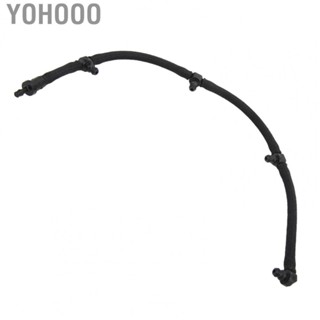 Yohooo Fuel Injector Return Hose  Black Fuel Injector Return Line WE011349Y Wearproof Original Standard Long Durability  for Car Replacement for Mazda BT-50 UN