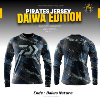 ร้านตกปลา แบบละเมิดลิขวิด | Baju PANCING DAIWA NATURE EDITION | เสื้อกีฬาตกปลา DAIWA NATURE EDITION