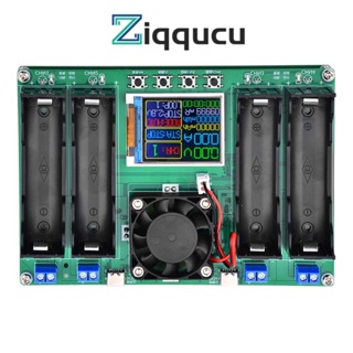 Ziqqucu เครื่องทดสอบแบตเตอรี่ หน้าจอ LCD สําหรับแบตเตอรี่ 18650