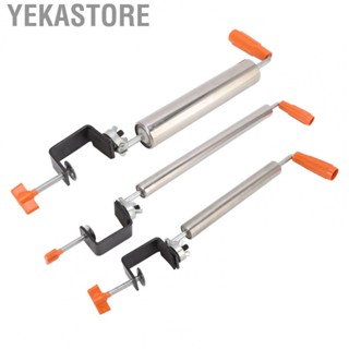 Yekastore Rolling Pin Single Handed Operation Double Roller for Pizza