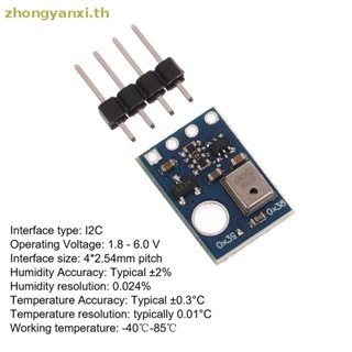 Yanxi AHT10 โมดูลเซนเซอร์วัดอุณหภูมิ และความชื้นดิจิทัล IIC I2C 1.8-3.6V แบบเปลี่ยน DHT11 SHT20 AM2302 TH