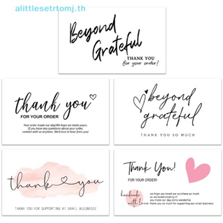 Alittlese การ์ดกรีก Thank You for Your Order 30 50 ชิ้น TH