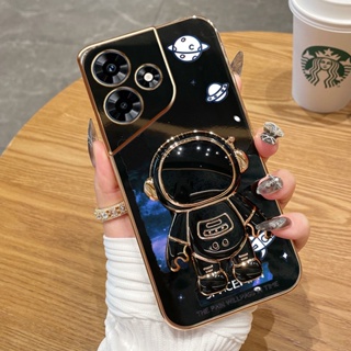 เคสซิลิโคน พิมพ์ลายนักบินอวกาศ Nasa หรูหรา คุณภาพสูง สําหรับ Infinix Hot 30i Hot 30 Hot 30 Play X669 X6831 6835