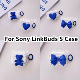 【คุณภาพสูง】เคสหูฟัง แบบนิ่ม รูปสามมิติ สําหรับ Sony LinkBuds S