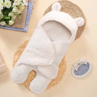 🌼พร้อมส่ง🌼 ผ้าห่อตัวทารกแรกเกิด ถุงนอนผ้าห่ม สไตล์หมี ผ้าห่อตัวแบบกางขาของทารก