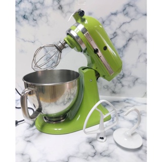 Artisan เครื่องผสมอาหาร KitchenAid Artisan สีเขียวแอปเปิ้ล 220V (สินค้า Refurbished) **สนใจทักแชทสอบถามแอดมินได้เลยค่ะ**