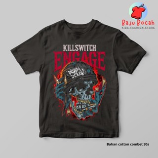 เสื้อยืด พิมพ์ลายวง Killswicth ENGGAGE สําหรับเด็ก