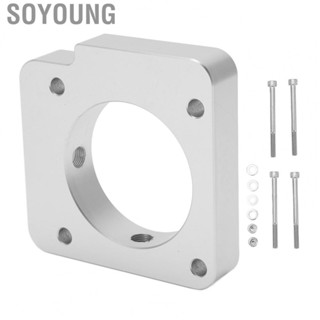 Soyoung Throttle Body Adapter  6061-T6 Billet Aluminum Throttle Body Spacer for Car Modification Replacement for STI 2004+