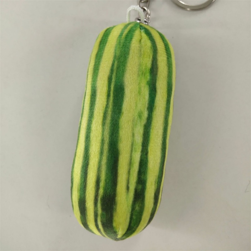 ตุ๊กตาน่ารักจี้ตุ๊กตาพวงกุญแจ10เซนติเมตรตลกพูดคุยแตงโมตุ๊กตากระเป๋าเป้สะพายหลังจี้สุทธิซองจดหมายสีแดงตกแต่ง - รูปที่ 6