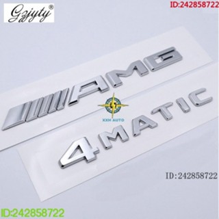 สติกเกอร์โลโก้ AMG 4MATIC ดัดแปลง สําหรับติดตกแต่งรถยนต์ x253 C300 C250 C200