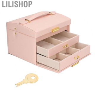 Lilishop Jewelry Box Portable Jewelry Storage Box for Rings