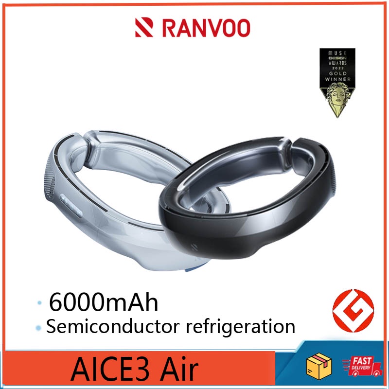 Ranvoo AICE3 พัดลมระบายความร้อน แบบพกพา ขนาดเล็ก ชาร์จ usb