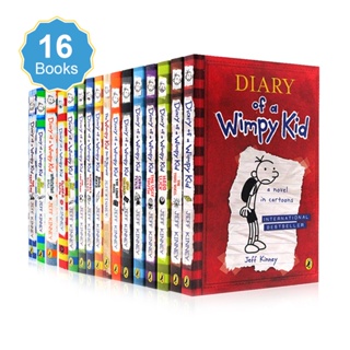 ชุดหนังสือการ์ตูน Diary of A Wimpy เพื่อการเรียนรู้ภาษาอังกฤษ สําหรับเด็ก จํานวน 16 เล่ม ต่อชุด