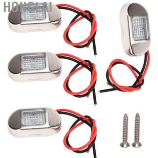 Honglai Side Marker Light   Light Strip 12V Universal 4Pcs IP68   for RV for Yacht for Truck