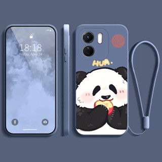 เคส xiaomi redmi A1 2022 4G redmi A2 redmi 10 4G redmi 10 4G 2022 เคส กรณีโทรศัพท์นิ่มรูปแบบหมีแพนด้าโชคดี