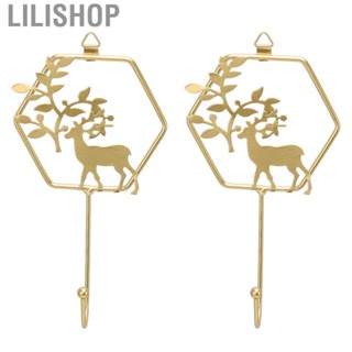 Lilishop Metal Wall Hanging Elk Wall Hanging Modern for Bedroom for Kitchen for Living Room