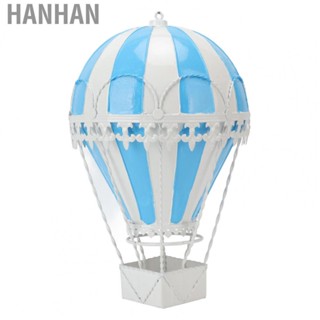 Hanhan Hot Balloon Model Decor Iron Art Hot Balloon Decoration for Bedroom