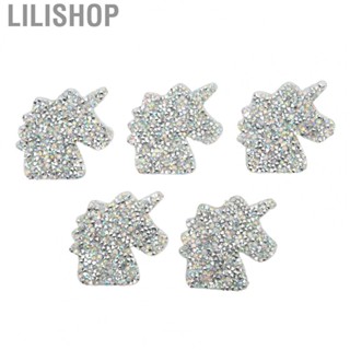 Lilishop SWOQ Rhinestone  Pattern Hot   On Denim Hat 5 Resin Rhinestones