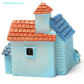 Habitatport บ้านตุ๊กตาจิ๋ว DIY สําหรับตกแต่งบ้าน สวน