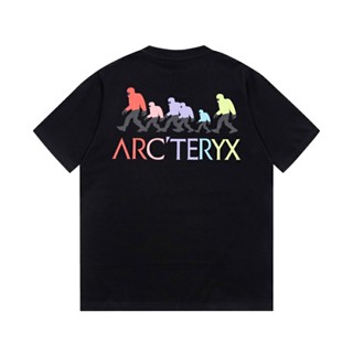 Aryx เสื้อยืดลําลอง แขนสั้น คอกลม พิมพ์ลายเท้าใหญ่ แฟชั่นสําหรับผู้ชาย และผู้หญิง