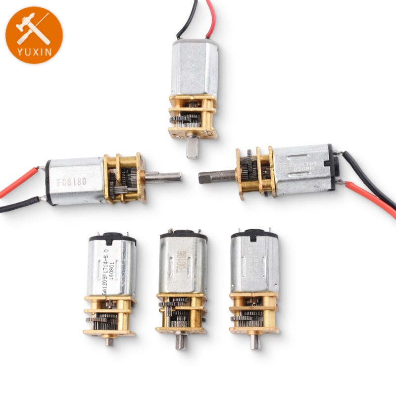 มอเตอร์เกียร์ Precision N20 DC3V3.7V5V 6V Dc Slow Mini กล่องโลหะทั้งหมด