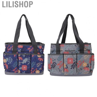 Lilishop Garden Tool Organizer Bag  Abrasion Resistant Garden Tote Bag  Scratch Portable Large   with Pockets for Home