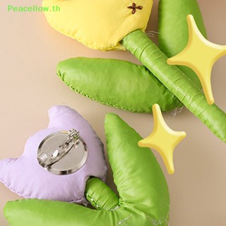 Peacellow เข็มกลัด รูปดอกทิวลิปน่ารัก หลากสี เครื่องประดับ สําหรับผู้หญิง DIY