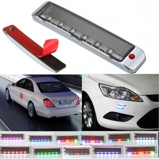 ⚡READYSTOCK⚡1× Power Turn Wireless Auto Universal Colorful 7 Colors Solar Flash Side Blinker