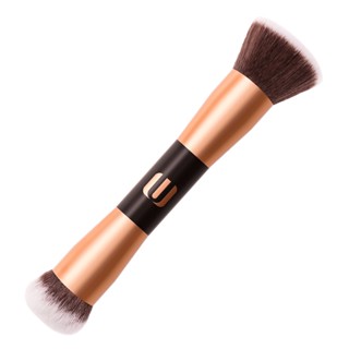 Professional Liquid Travel 2-in-1 Concealer Cream Foundation Double Ended Buffing Makeup Brush