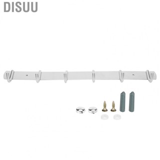 Disuu Stainless Steel Towel Hook Storage Rack Hanger With 6 Hooks For Kitchen Living