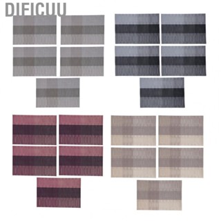 Dificuu Placemat Coaster Simple Style Table Mat for Home