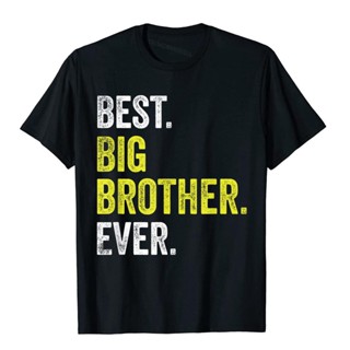 เสื้อยืด พิมพ์ลาย Bro Sibling Best Brother Ever สไตล์ยุโรป สําหรับผู้ชาย