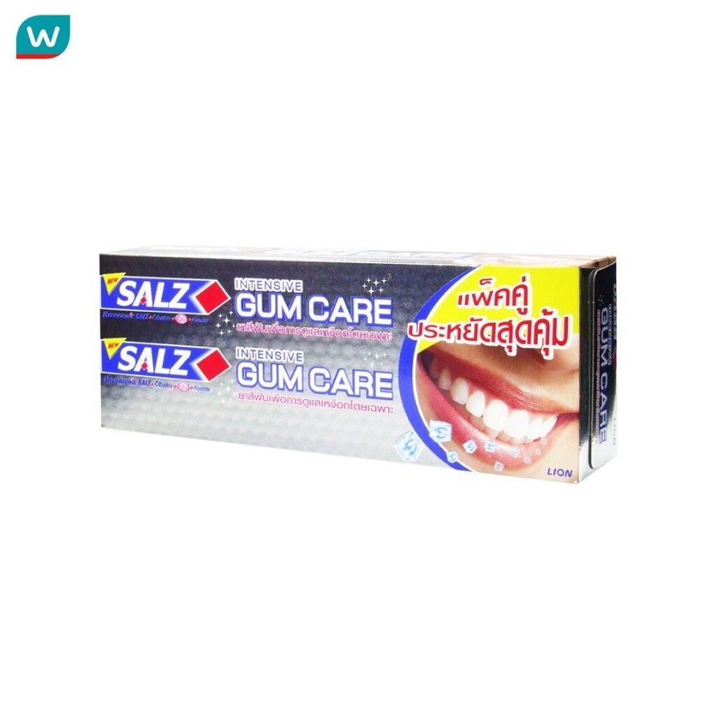 Salz ซอลส์ ยาสีฟัน อินเท็นซีฟ กัมแคร์ 160 กรัม แพ็คคู่