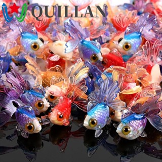 Quillan ตุ๊กตาปลาทองขนาดเล็กสําหรับตกแต่งสวน