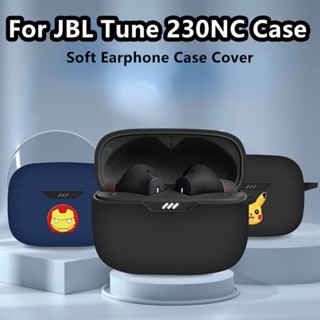 【จ่ายตรง】เคสหูฟัง แบบนิ่ม ลายการ์ตูน สําหรับ JBL Tune 230NC JBL Tune 230