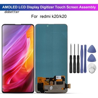 &lt;Dobetter&gt; หน้าจอสัมผัส LCD ไร้กรอบ สําหรับ Xiaomi Mi 9T 9T Pro Redmi K20 K20 Pro