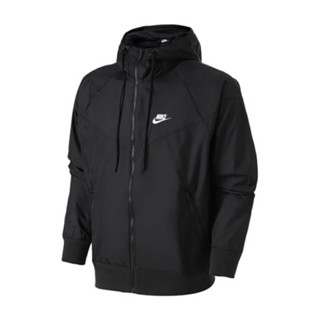 Nike เสื้อแจ็กเก็ต มีฮู้ด ทรงหลวม พิมพ์ลาย น้ําหนักเบา ของแท้ 100% สําหรับผู้ชาย