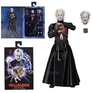 Neca ฟิกเกอร์ PVC รูป Hellraiser He Will Tear Your Soul Apart Ultimate Pinhead ขยับได้ ของเล่นสําหรับเด็ก