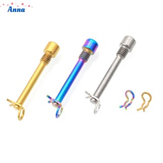 【Anna】Latch Insert M4 Pad Pin 12*7*2cm Titanium Titanium Alloy Alloy Bicycle