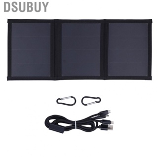 Dsubuy Solar Panel  Good Output Low Luminous Efficiency Portable Foldable