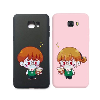 เคสโทรศัพท์มือถือ TPU นิ่ม กันกระแทก ลายการ์ตูน สําหรับ Samsung Galaxy C9 C9 pro A7 2017