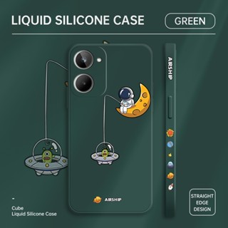 เคสโทรศัพท์มือถือ TPU แบบนิ่ม ลายการ์ตูนนักบินอวกาศ ป้องกันเลนส์ สําหรับ Realme GT 5G GT Master GT Neo 2T 3T GT2 Pro