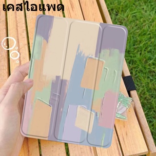 for เคสไอแพด  air1 air2 air3 air4 air5gen5 gen6 gen7 gen8 gen9 gen10 2022ซิลิโคนนิ่ม/TPU ใช้สำหรับ ไอแพดมีที่ใส่ปากกา932