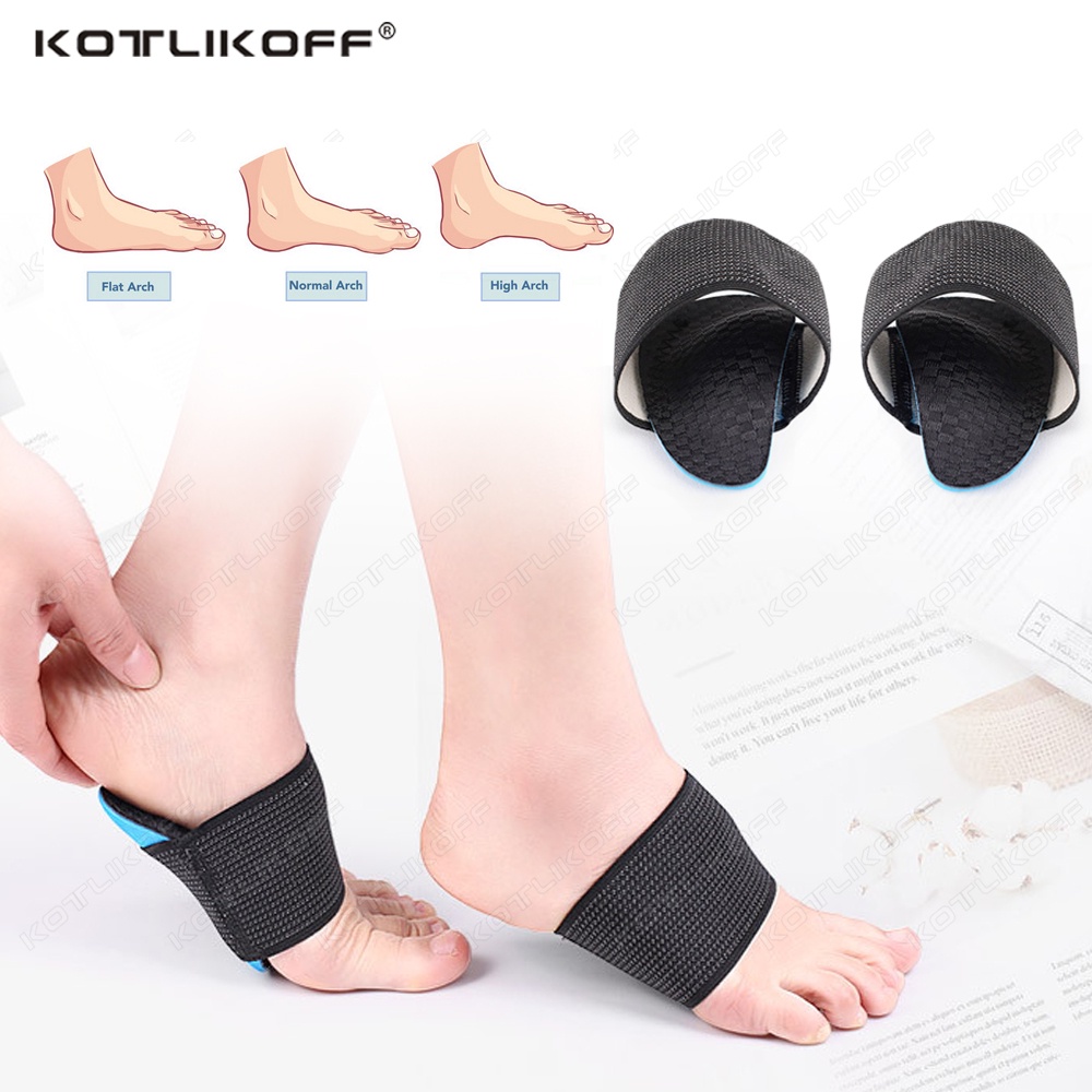 KOTLIKOFF เด็กพื้นรองเท้าศัลยกรรมกระดูกเท้าแบนสนับสนุนโค้งรองเท้าเบาะบรรเทาอาการปวดแทรก Corrector Insoles สําหรับรองเท้าผ้าใบรองเท้าแตะ