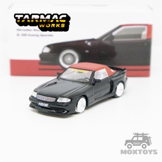 Tarmac Works โมเดลรถยนต์ 1:64 MB SL 500 Koenig Specials สีดํา