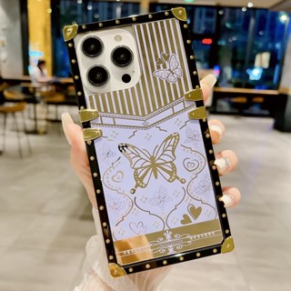 เคสโทรศัพท์มือถือ ทรงสี่เหลี่ยม ลายผีเสื้ออิฐ สําหรับ Huawei Nova10 Nova10Pro Nova9SE Y70 Plus Y6P Y7A Y7P Huawei Y8P Y90 Nova9Pro Huawei Nova 5T