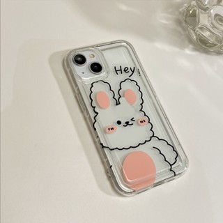 Yiki|เคสโทรศัพท์มือถือแบบนิ่ม TPU กันกระแทก ลายการ์ตูนกระต่าย DIY สําหรับ OPPO Find X6 Pro X6 X5 Pro X5 Lite X5 X3 Pro X3 F21S F21 Pro F19 F17 Pro F12 F11 Pro F11 F9 Pro