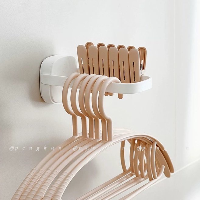 ราวตากผ้า แบบติดผนัง ไม่ต้องเจาะรู สําหรับจัดระเบียง